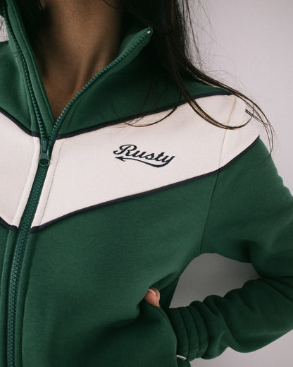 Canguro Fever Zip Through Fleece Green Bean