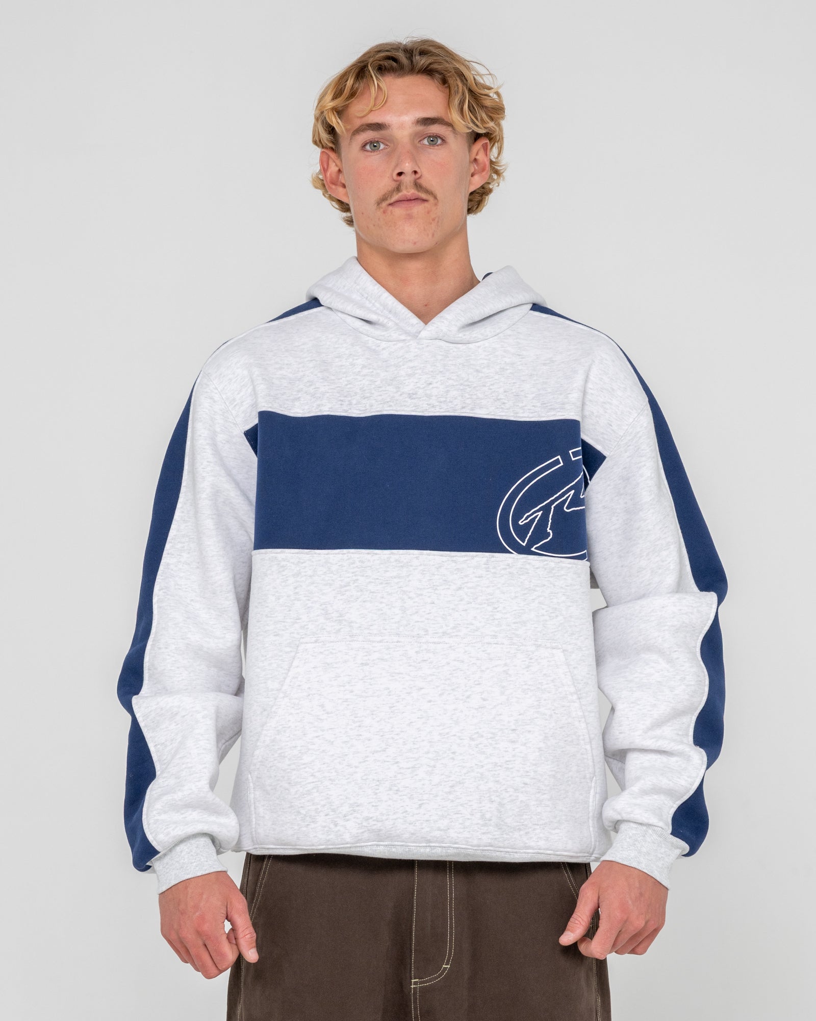 Canguro Kill Switch Hooded Fleece Ecru Marle