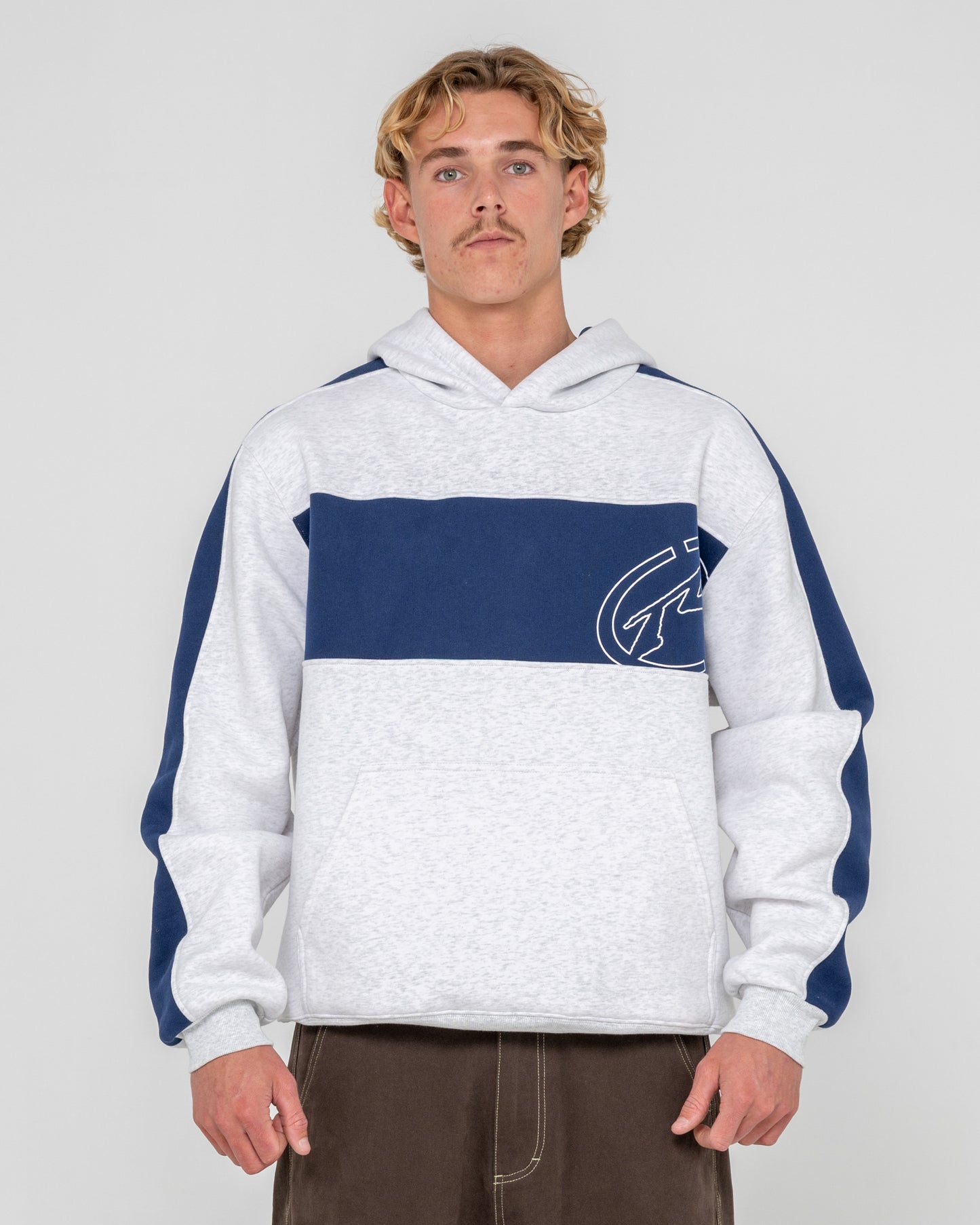 Canguro Kill Switch Hooded Fleece Ecru Marle