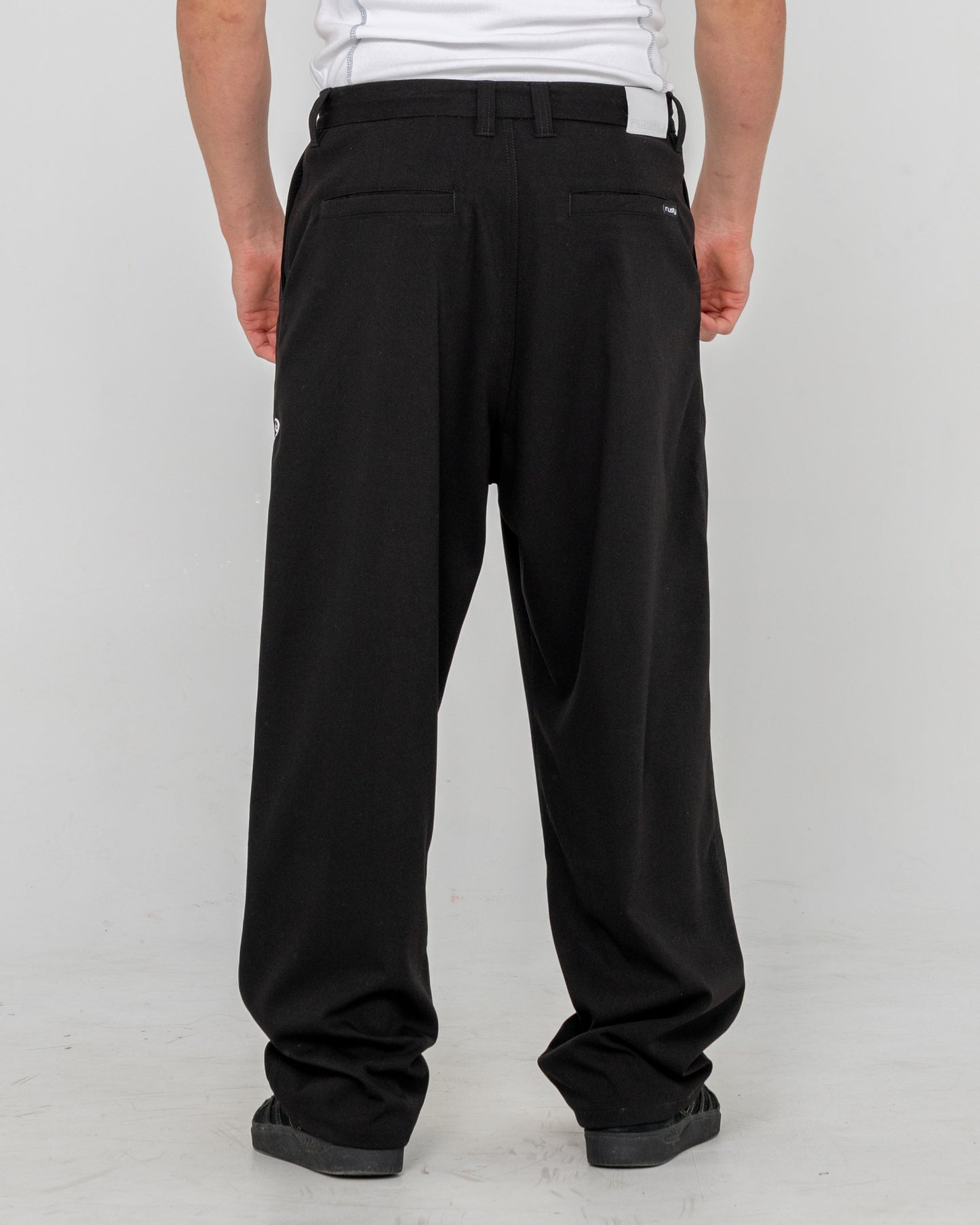 Pantalon Jasper Baggy Pleated Suit Black