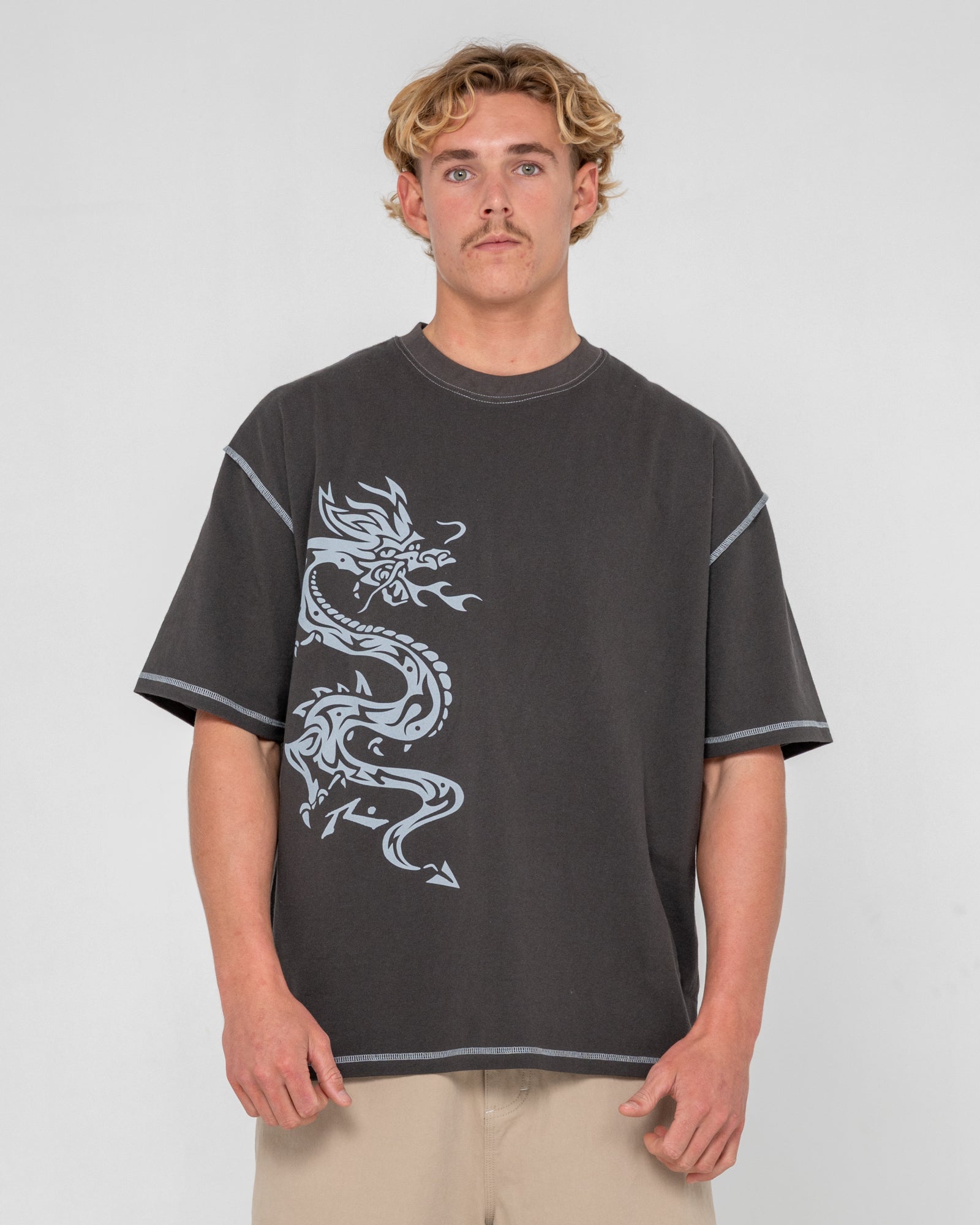 Remera Spyro Short Sleeve Coal