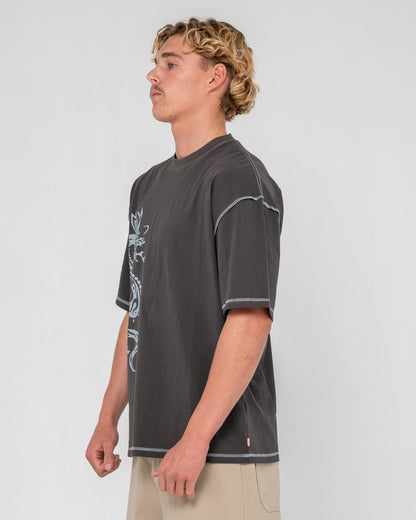 Remera Spyro Short Sleeve Coal