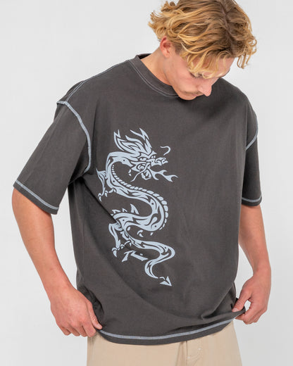 Remera Spyro Short Sleeve Coal