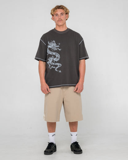 Remera Spyro Short Sleeve Coal