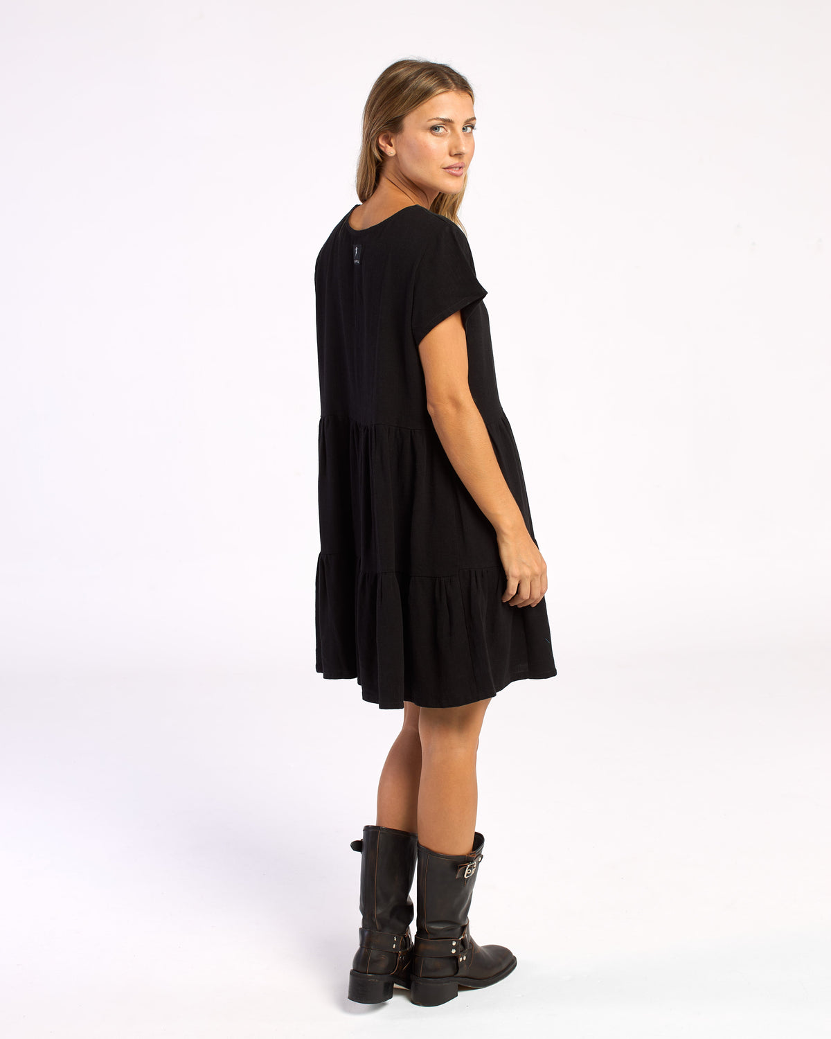 Vestido Tiered Black