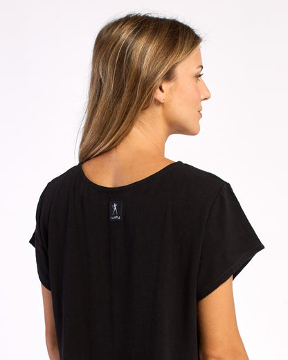 Vestido Tiered Black