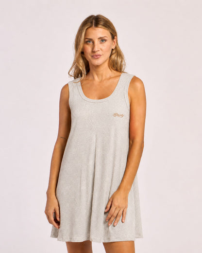 Vestido Devil Rib 2.0 Grey Marle