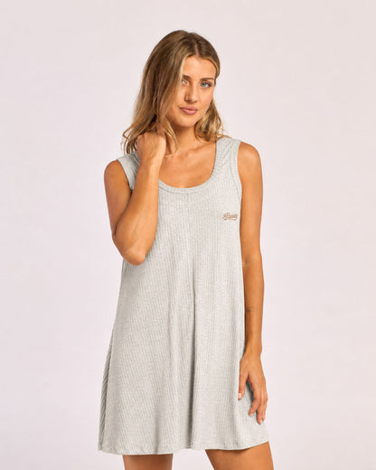 Vestido Devil Rib 2.0 Grey Marle