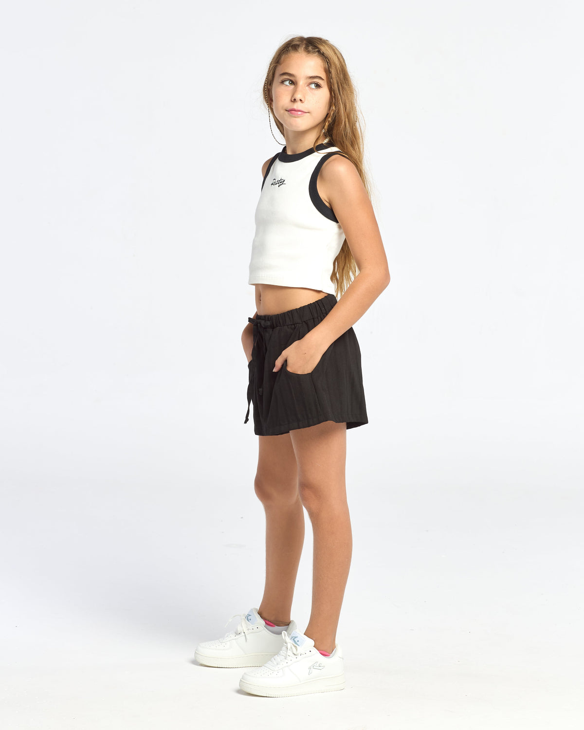 Short Urbano Breezing Girls Black