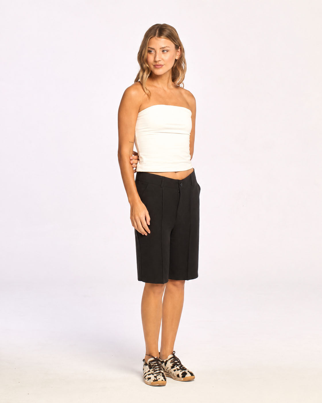 Short Urbano Urban Slab Loose Fit Jort Black