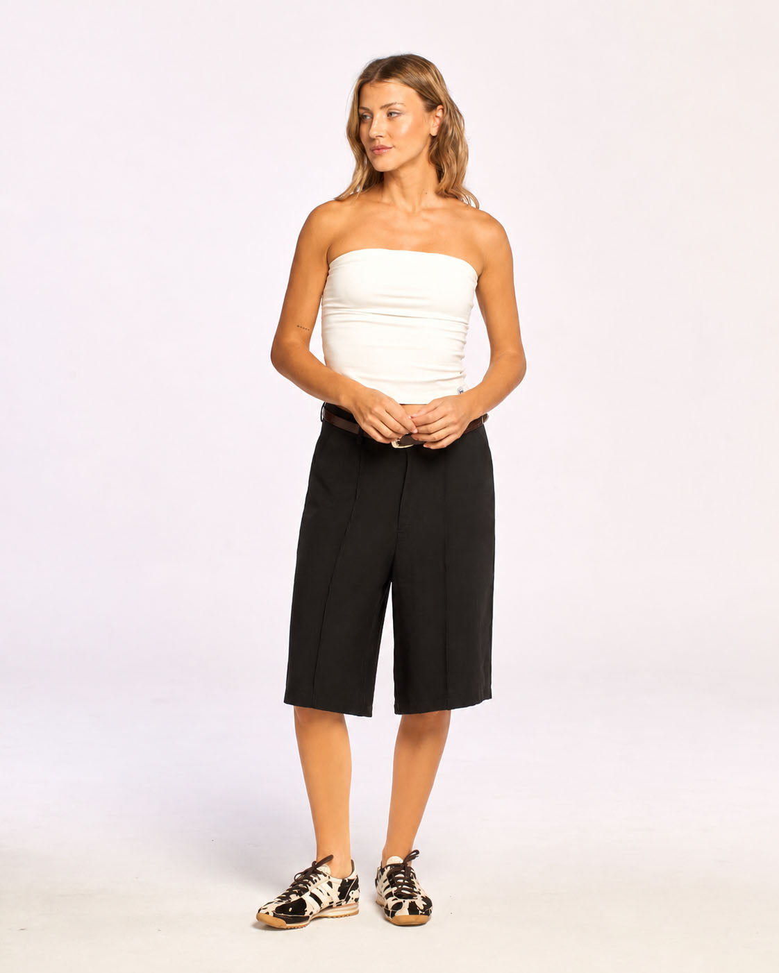 Short Urbano Urban Slab Loose Fit Jort Black