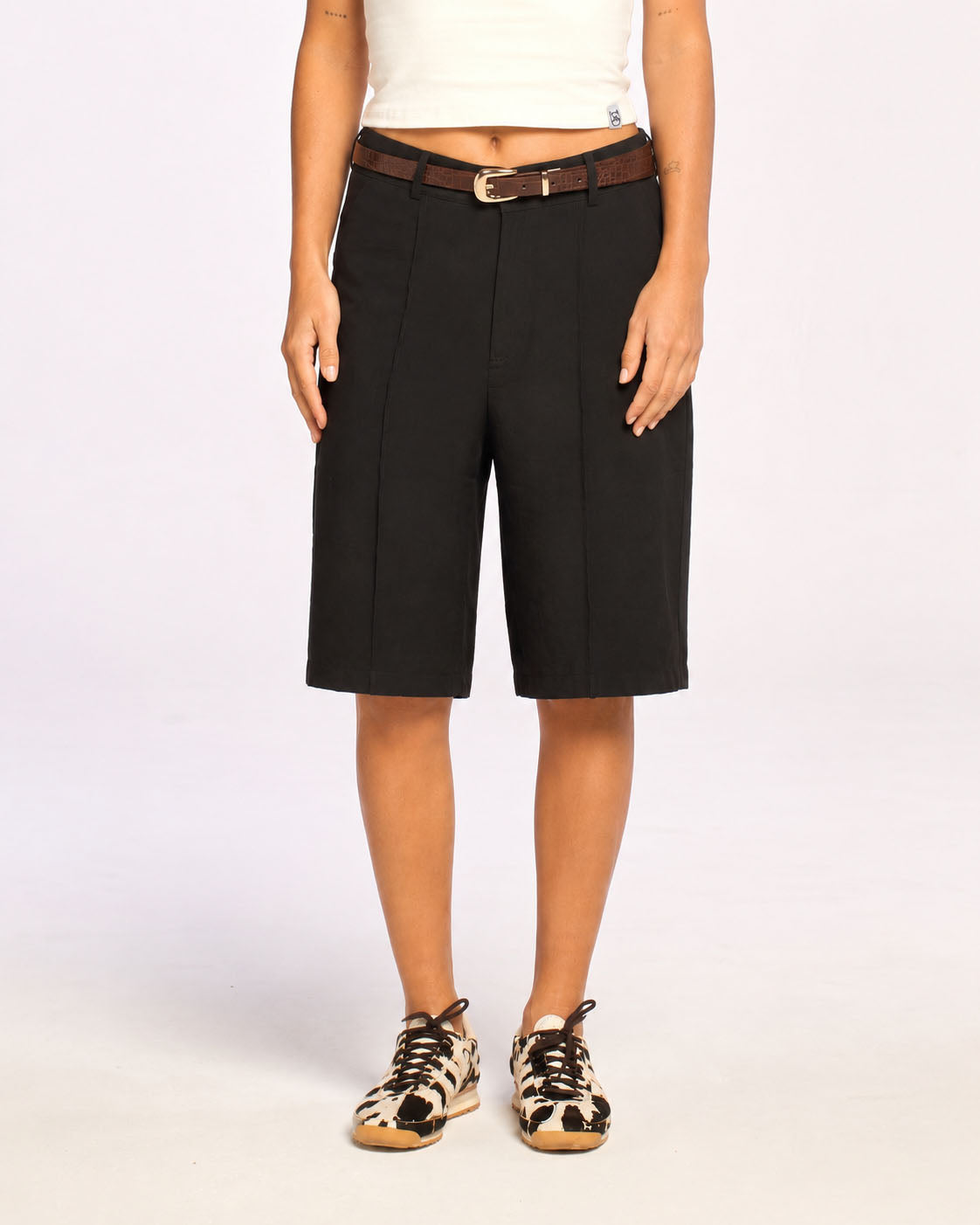 Short Urbano Urban Slab Loose Fit Jort Black