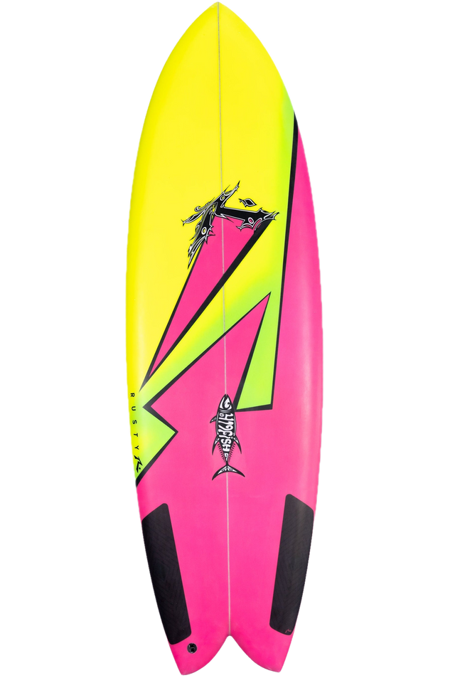 Surfboard Rusty 419 Fish 5' 10" FCS
