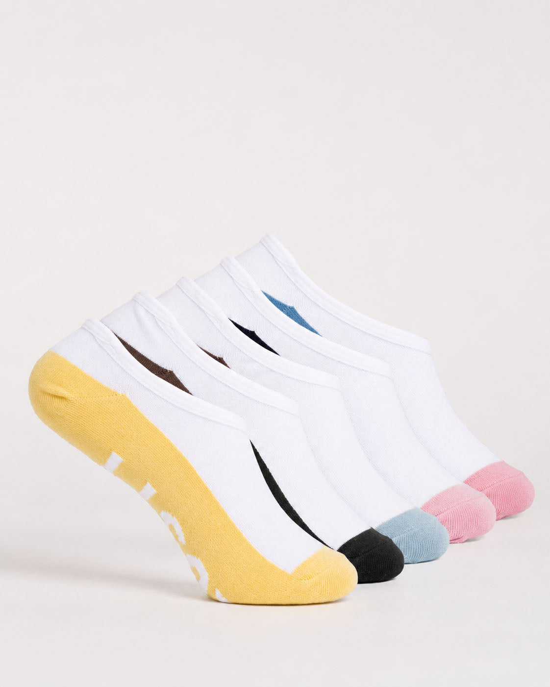 Medias All Day Invisible 5-Sock Pack Multi