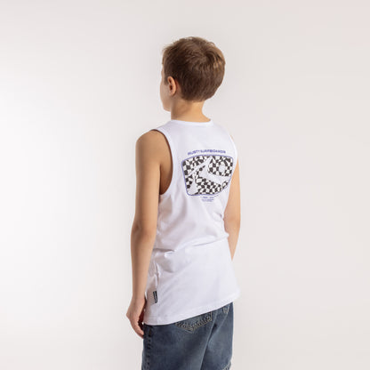 Musculosa Acid House Junior White