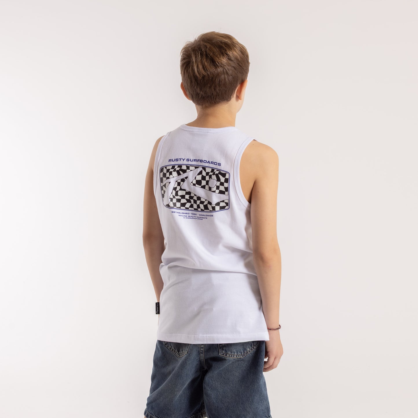Musculosa Acid House Junior White