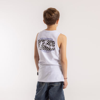 Musculosa Acid House Junior White