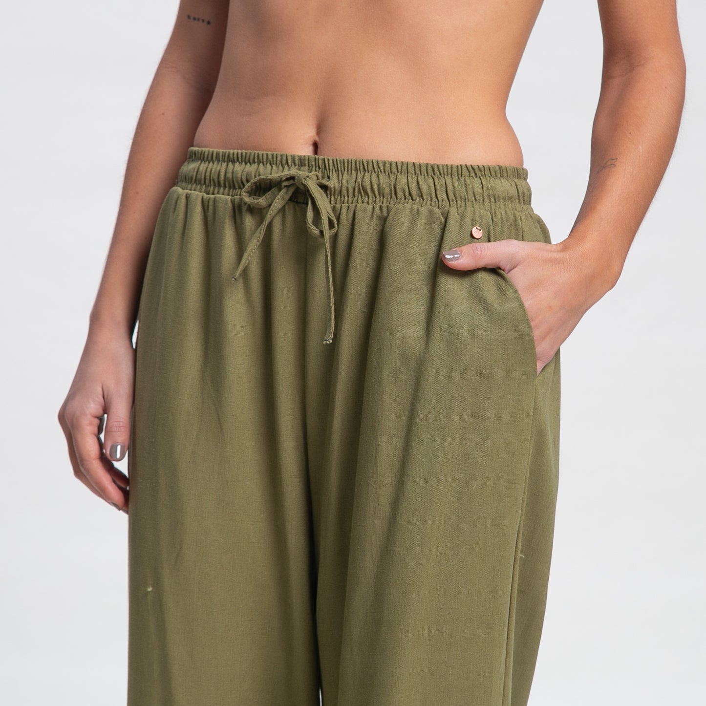 Pantalon Rusty Alannah Lounge Pant Ld Army