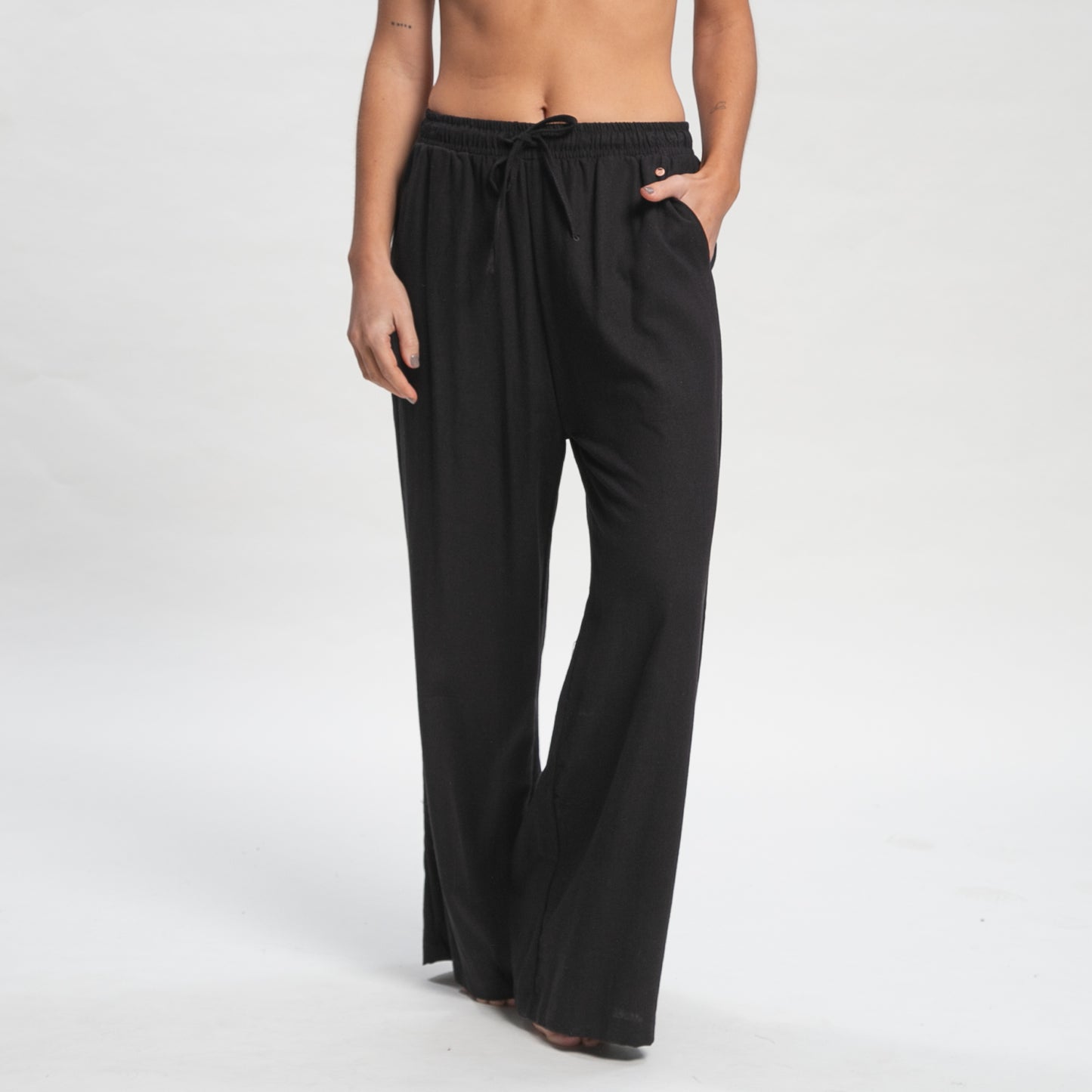 Pantalon Rusty Alannah Lounge Pant Ld Black