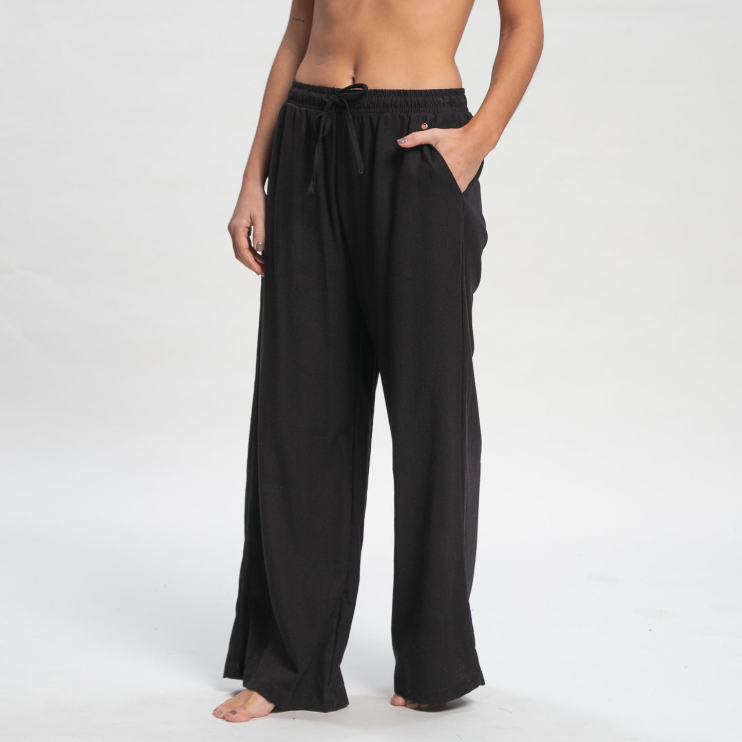 Pantalon Rusty Alannah Lounge Pant Ld Black