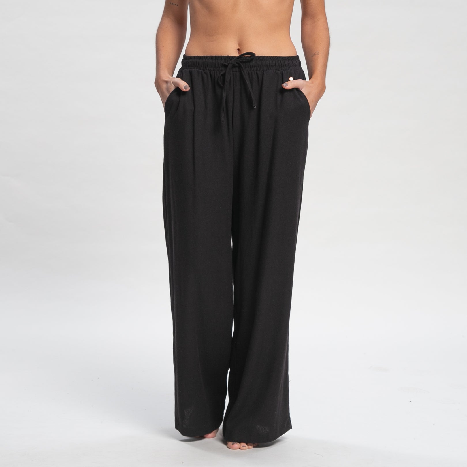 Pantalon Rusty Alannah Lounge Pant Ld Black