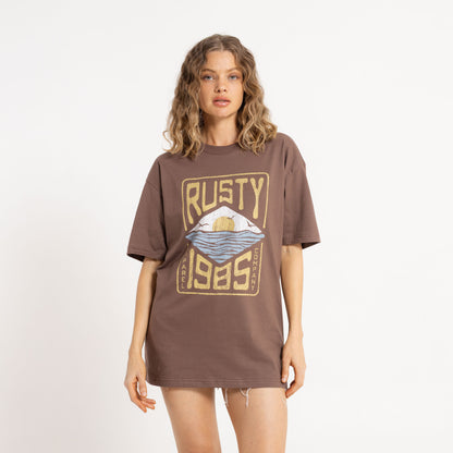 Remera All In A Dream Oversize Pinecone
