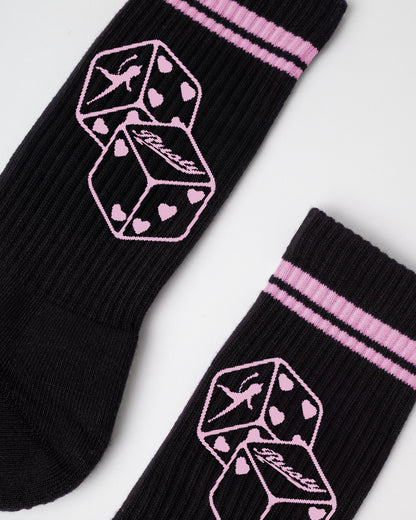 Medias All In Mid Calf Sock Black