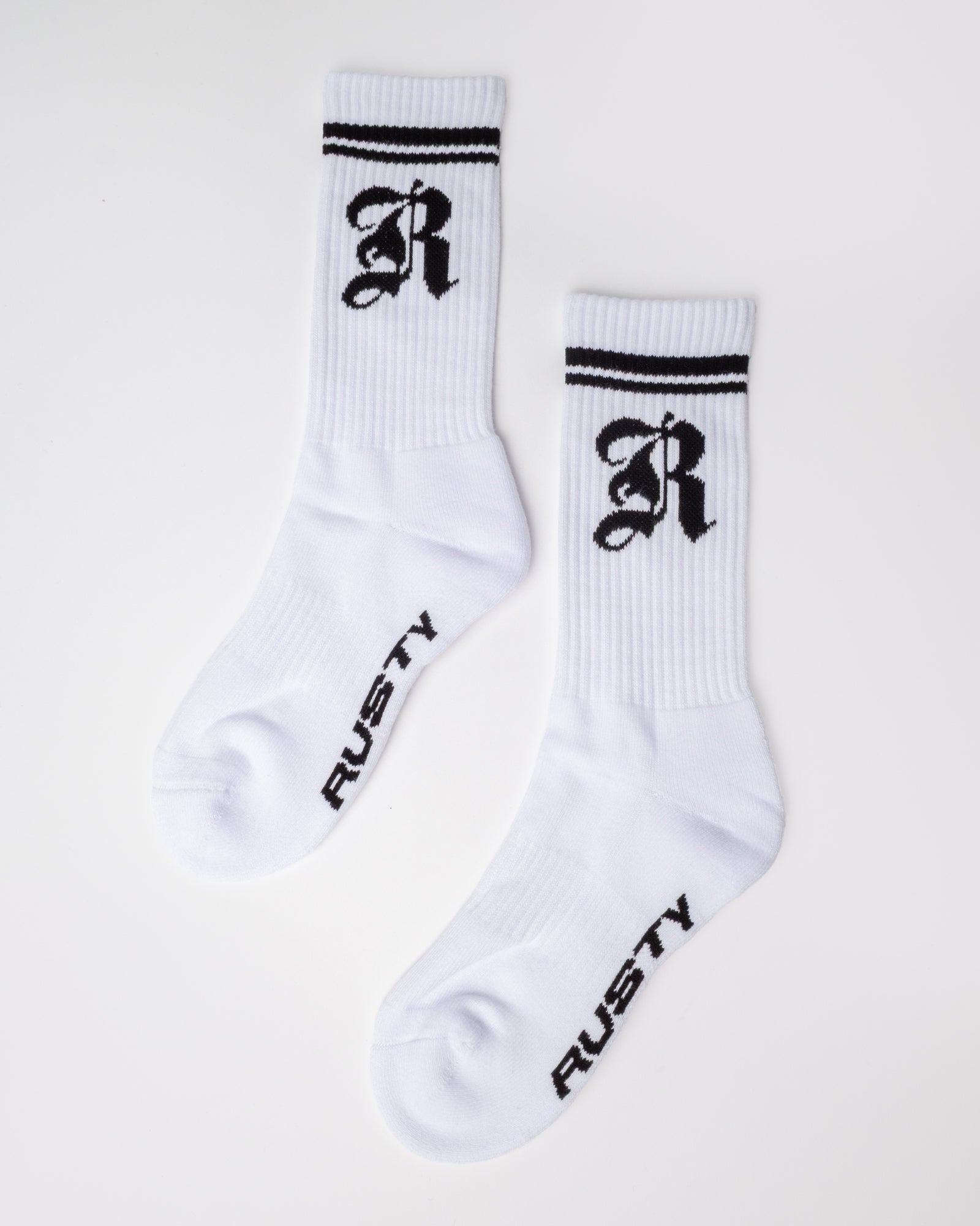 Medias All In Mid Calf Sock White