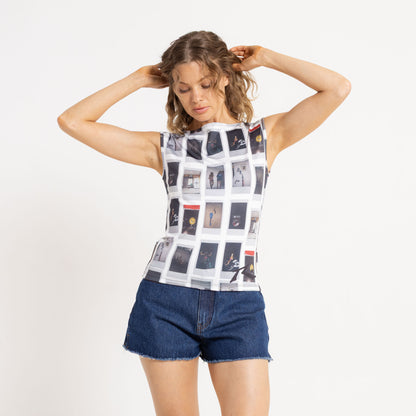 Musculosa All Ova 2.0 Sleeveless Off White