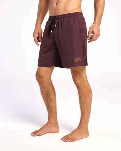 Boardshort Amped 17´´ Burgundy