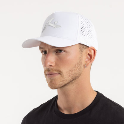 Gorra Anchor Man Trucker Blanca