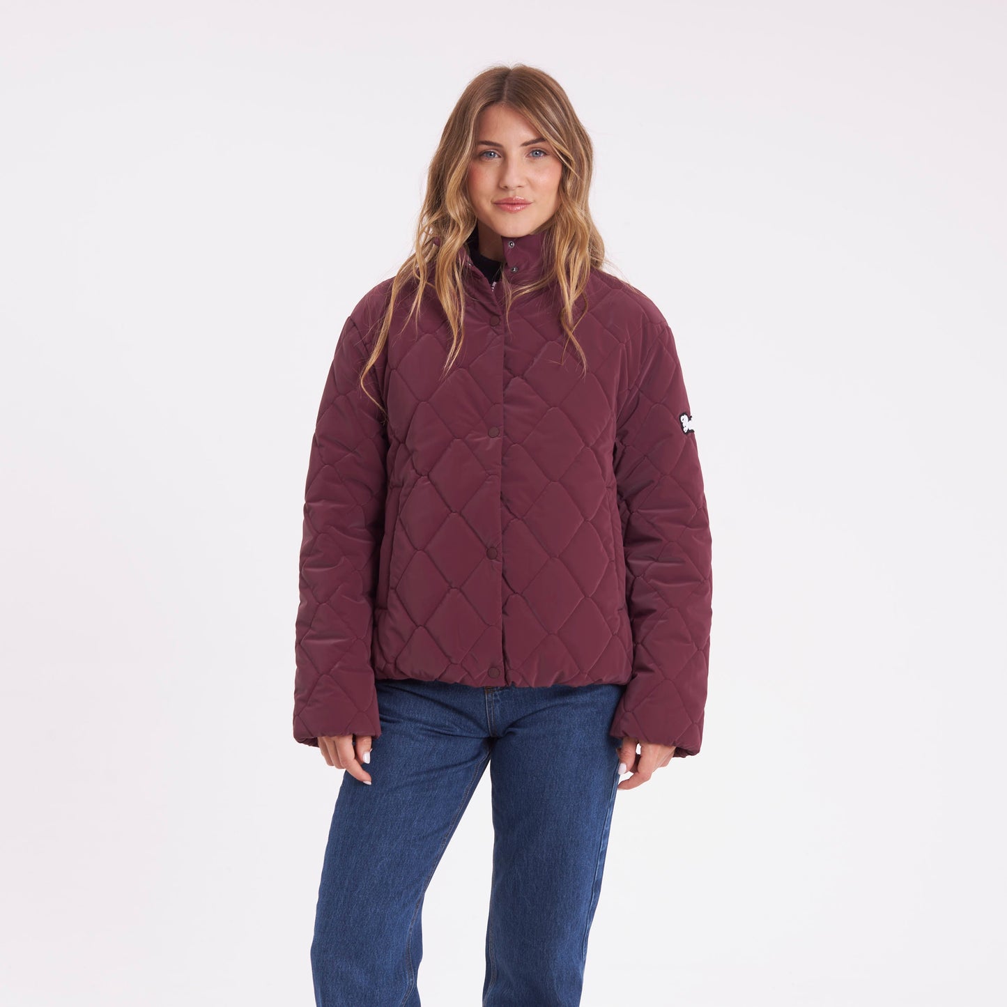 Campera Abrigo Angels Coat Burgundy