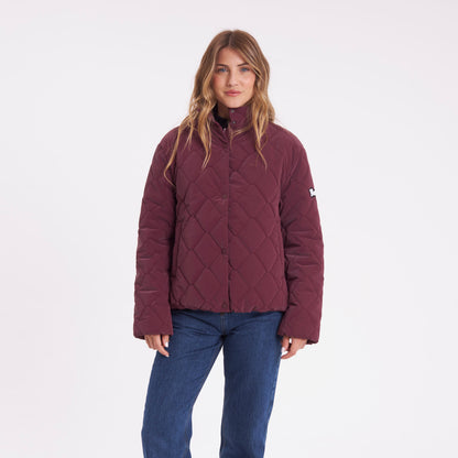 Campera Abrigo Angels Coat Burgundy