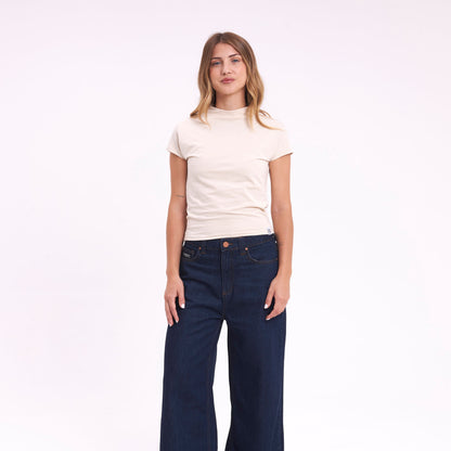 Fashion Top Annie Hi Neck Baby Ecru