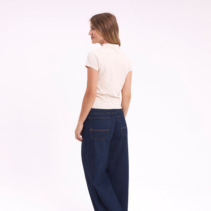 Fashion Top Annie Hi Neck Baby Ecru