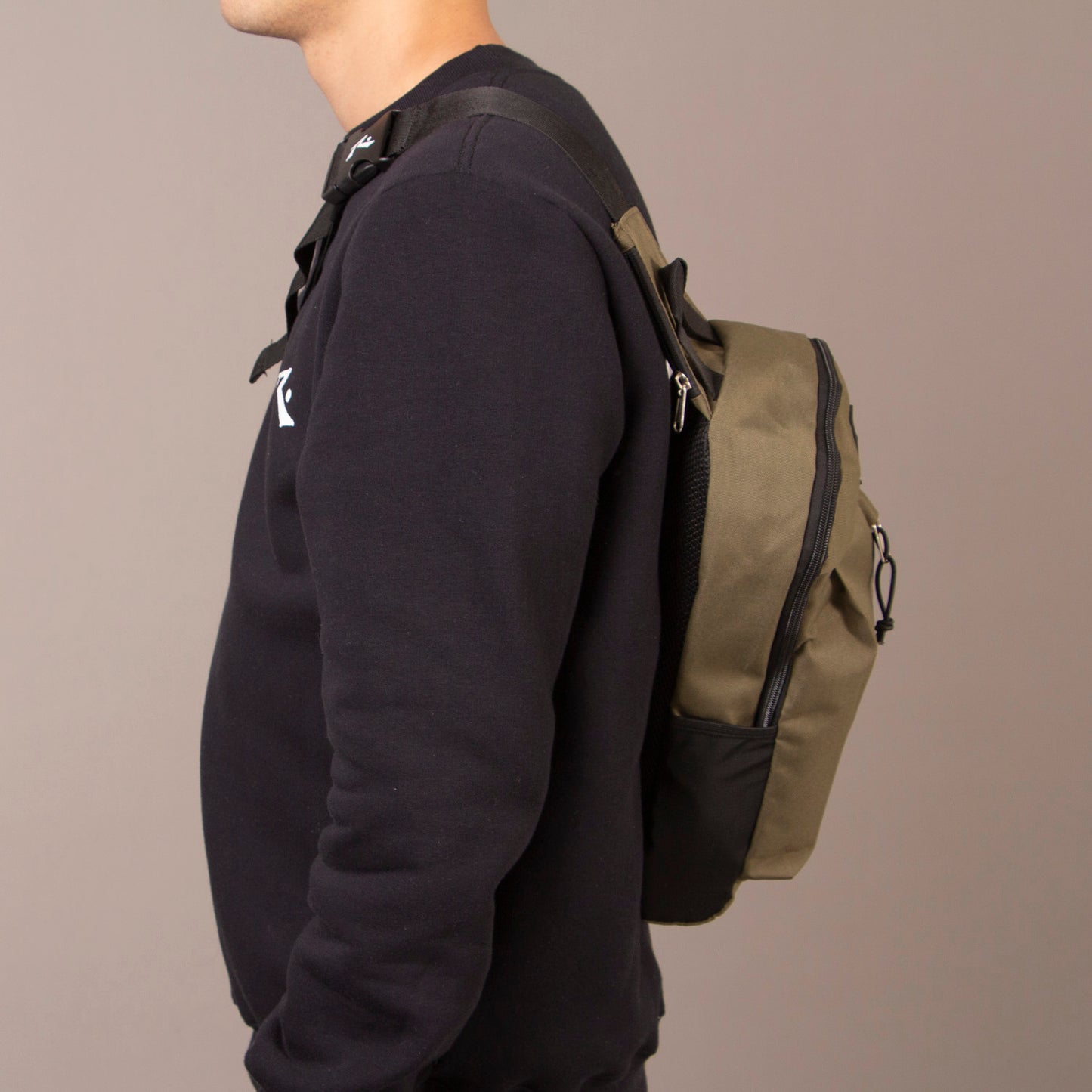 Mochila Arcade Backpack Black/Army