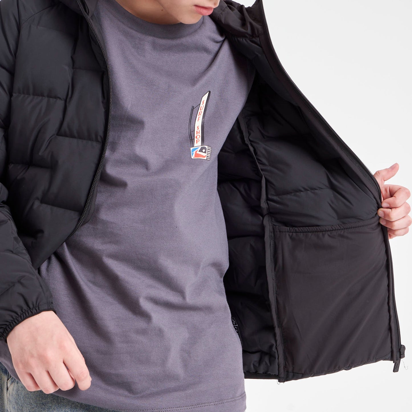 Campera Abrigo Arrow Town Junior Black