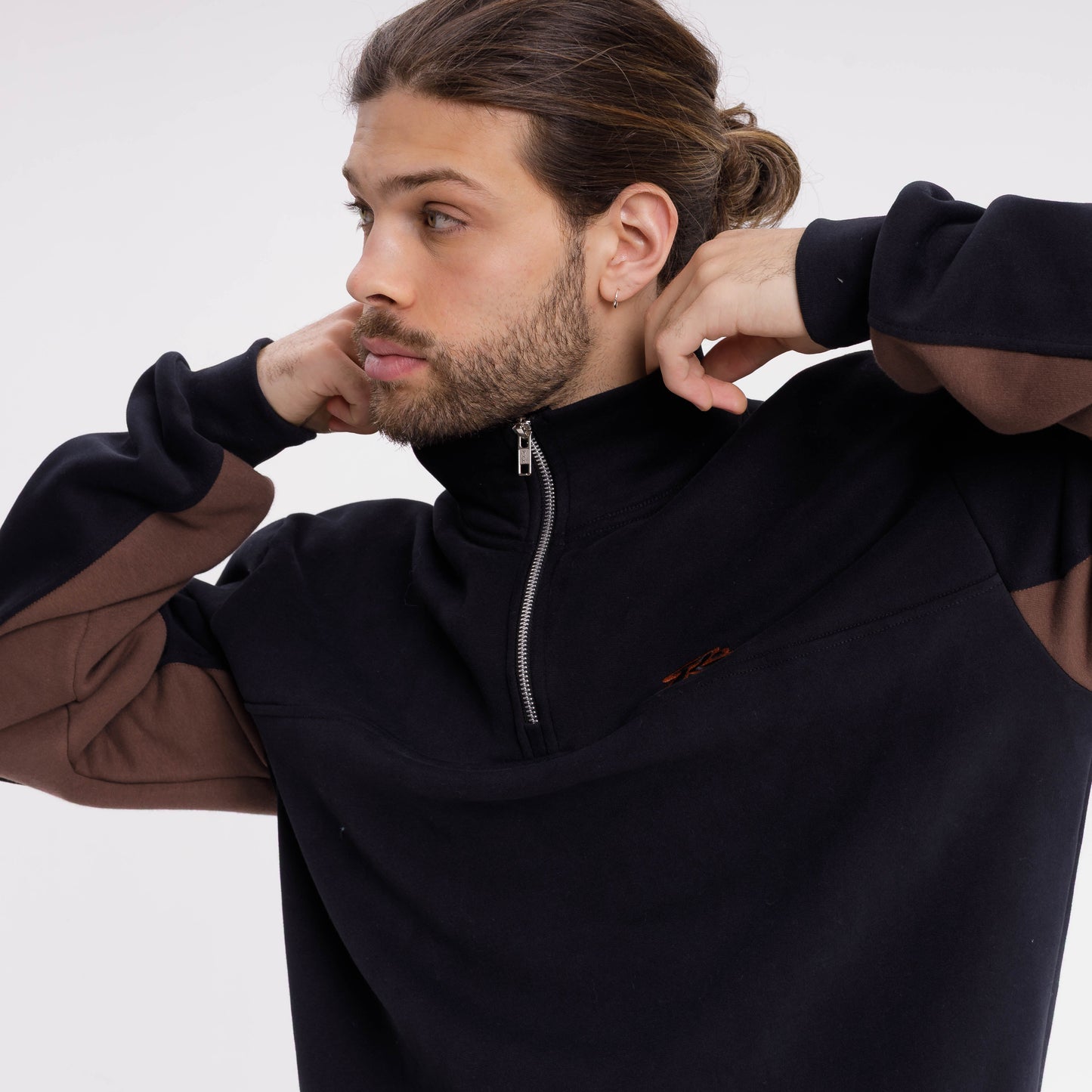 Buzo Baluba 1/4 Zip Black