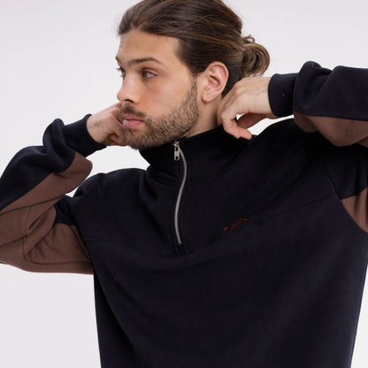 Buzo Baluba 1/4 Zip Black
