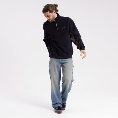 Buzo Baluba 1/4 Zip Black