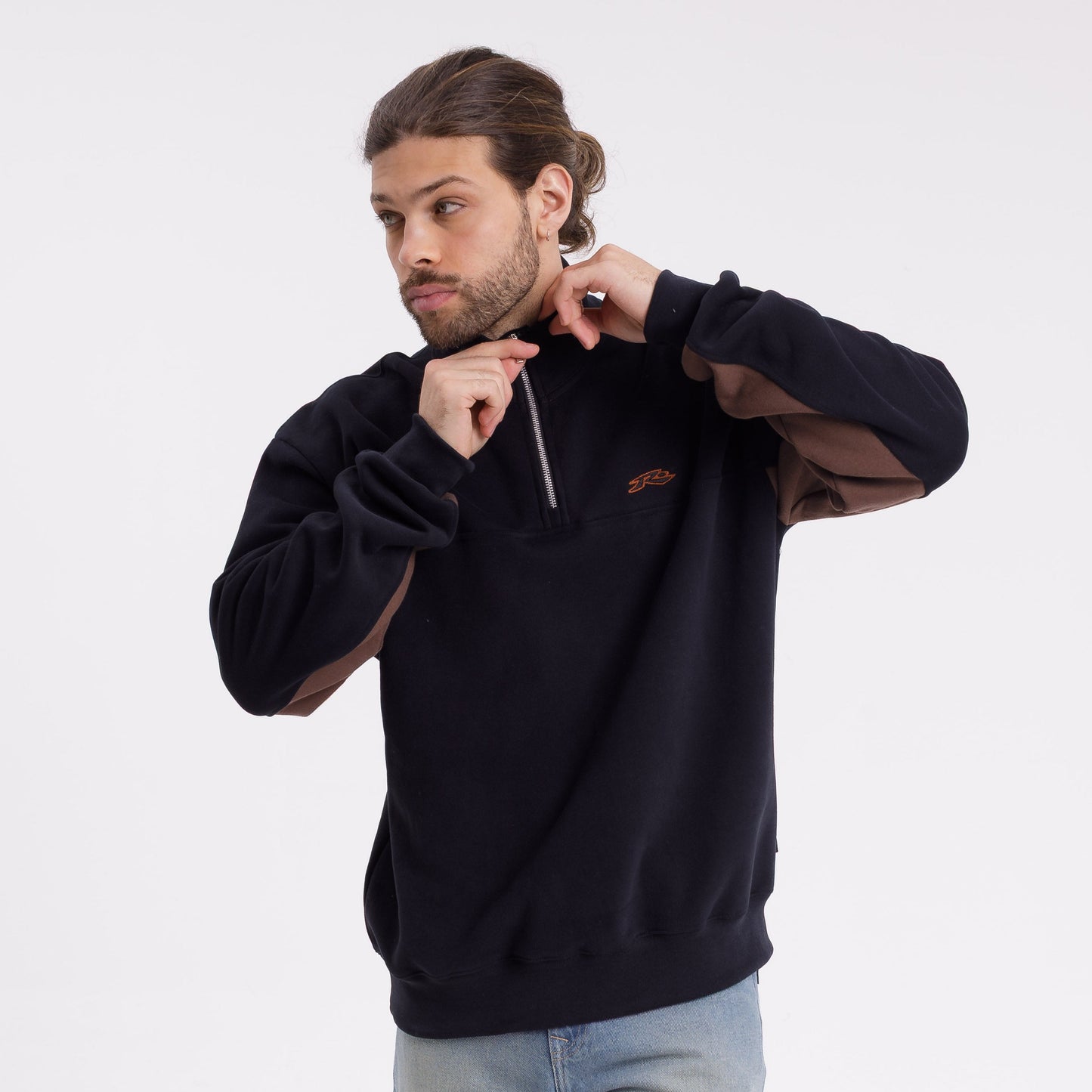 Buzo Baluba 1/4 Zip Black