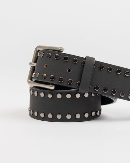 Cinturon Ballad Stud Belt Black