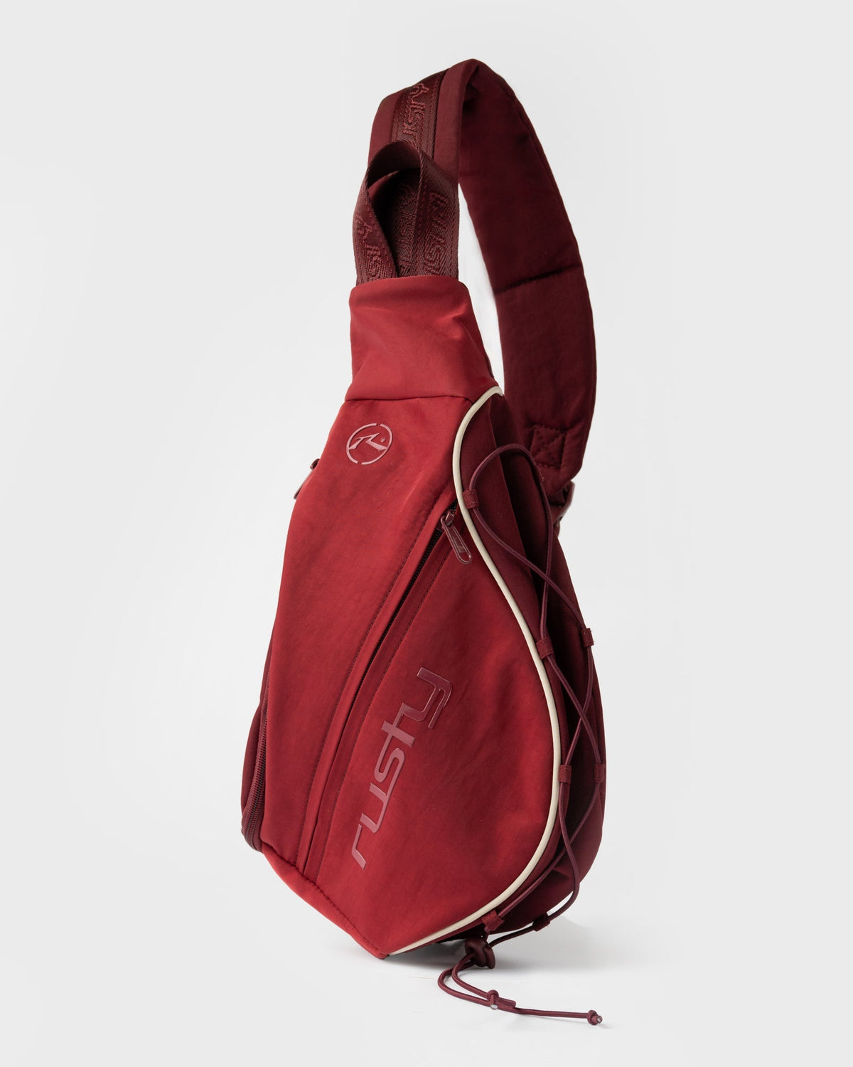 Mochila Free Run Nylon Sling Backpack Burgundy