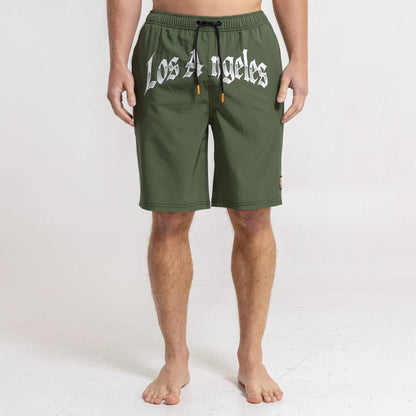 Short L.A. Military Green