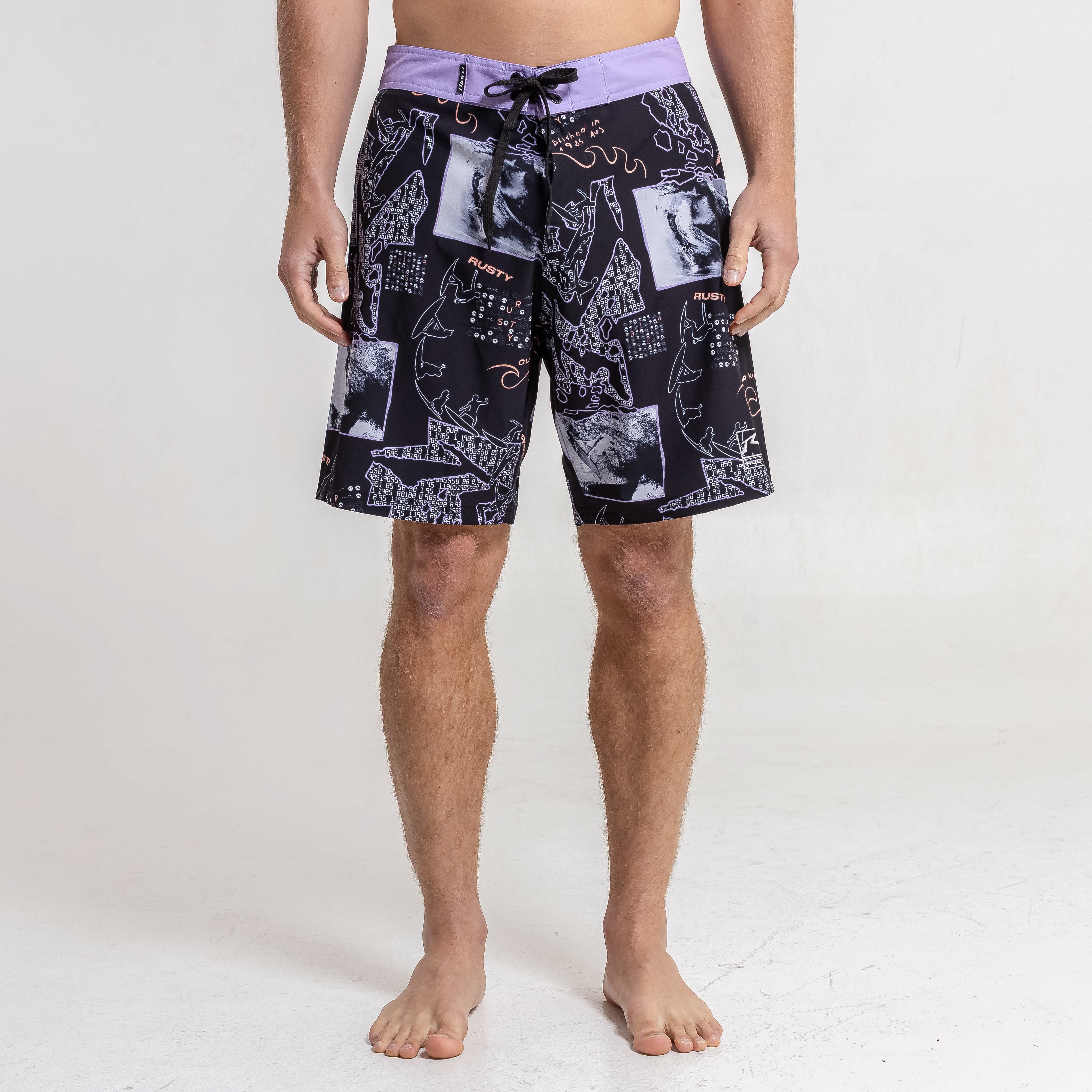 Short Surf Night Fullprint