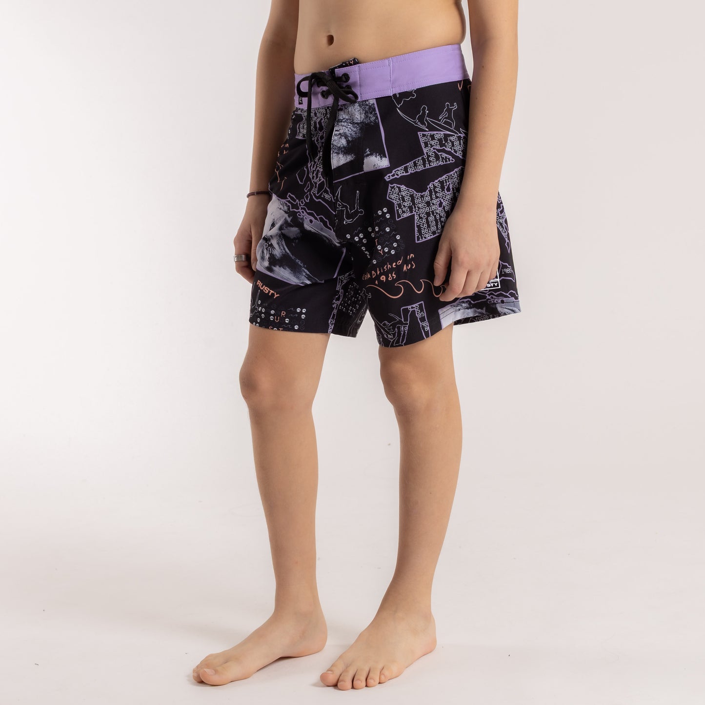 Short Surf Night Junior Fullprint