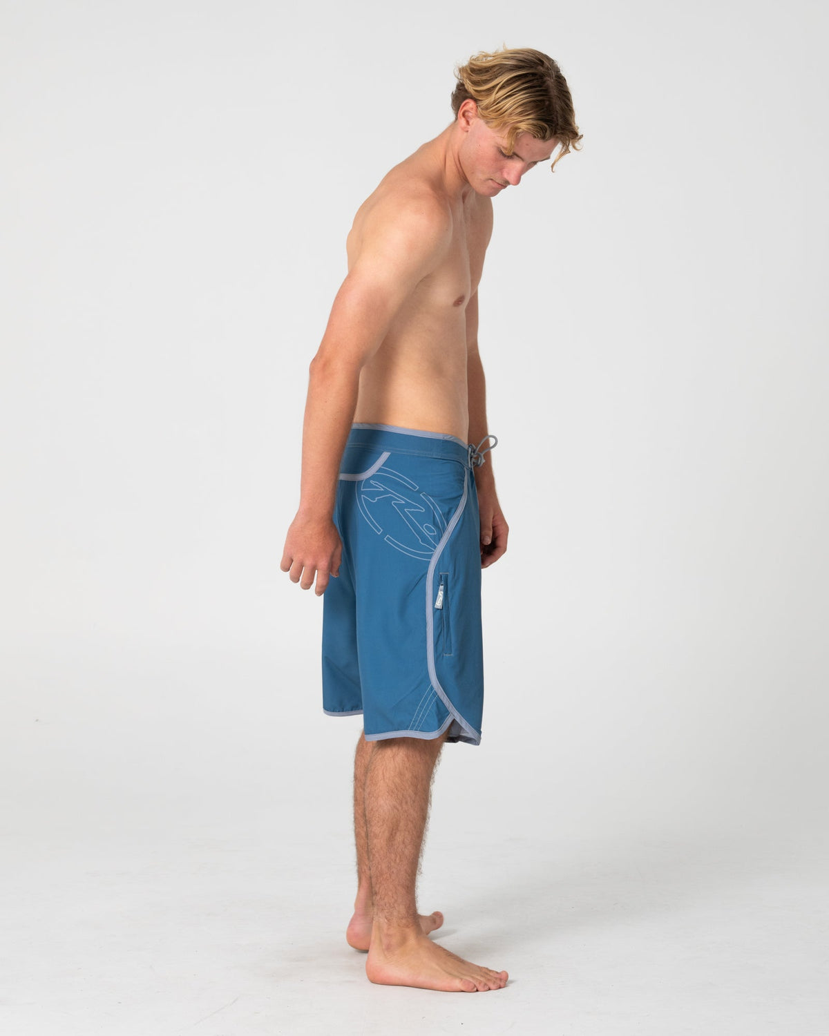 Boardshort Voltron Fixed Waist China Blue