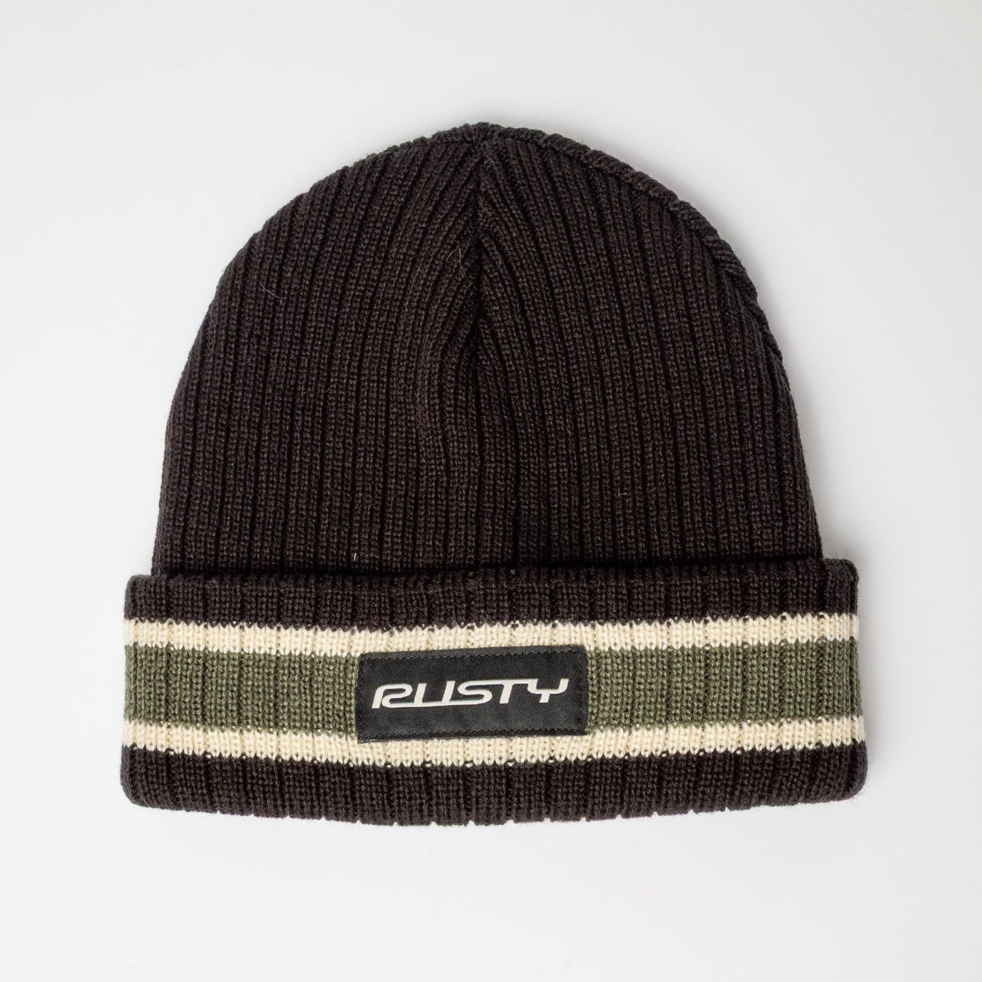Gorro Lana Bones Reversible Black