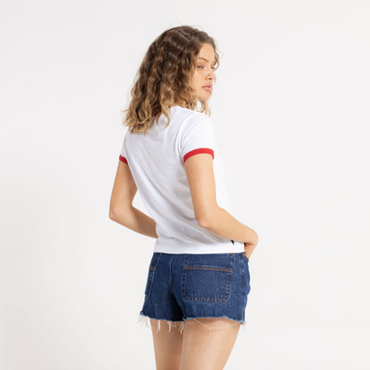 Remera Bonnes Vacances Ringer Skimmer Snow White