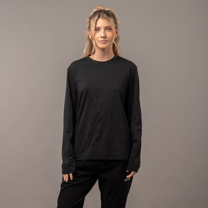Remera Booser Baselayer Black Marle